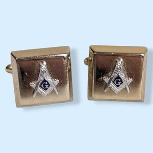 Vintage Hickok Masonic Cufflinks
